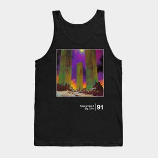 Big City - Minimal Style Graphic Design Artwork Tank Top